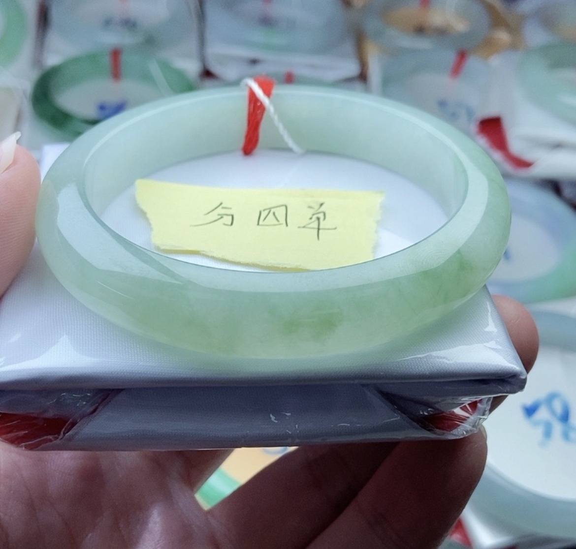 天然缅甸翡翠a货手镯分单