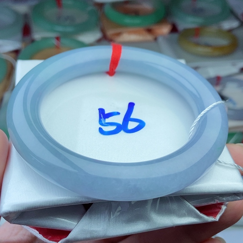 【闪购商品】翡翠手镯未镶嵌王*56圆条