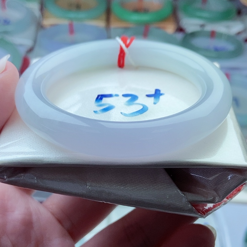 【闪购商品】翡翠手镯（圆镯）未镶嵌凡*姐紫罗兰冰润细腻起胶