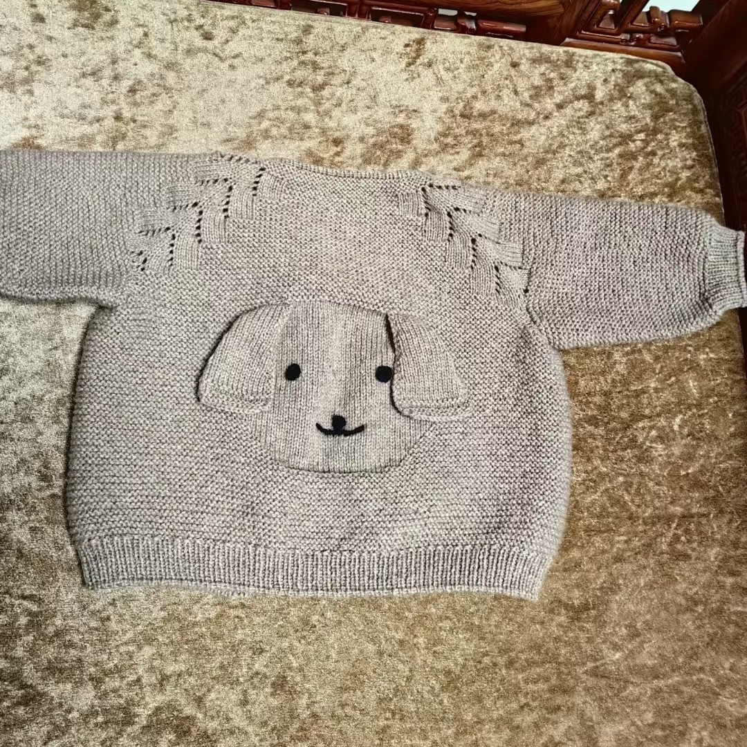 狗狗开衫毛衣材料包，秋之韵线，非成品，颜色自选