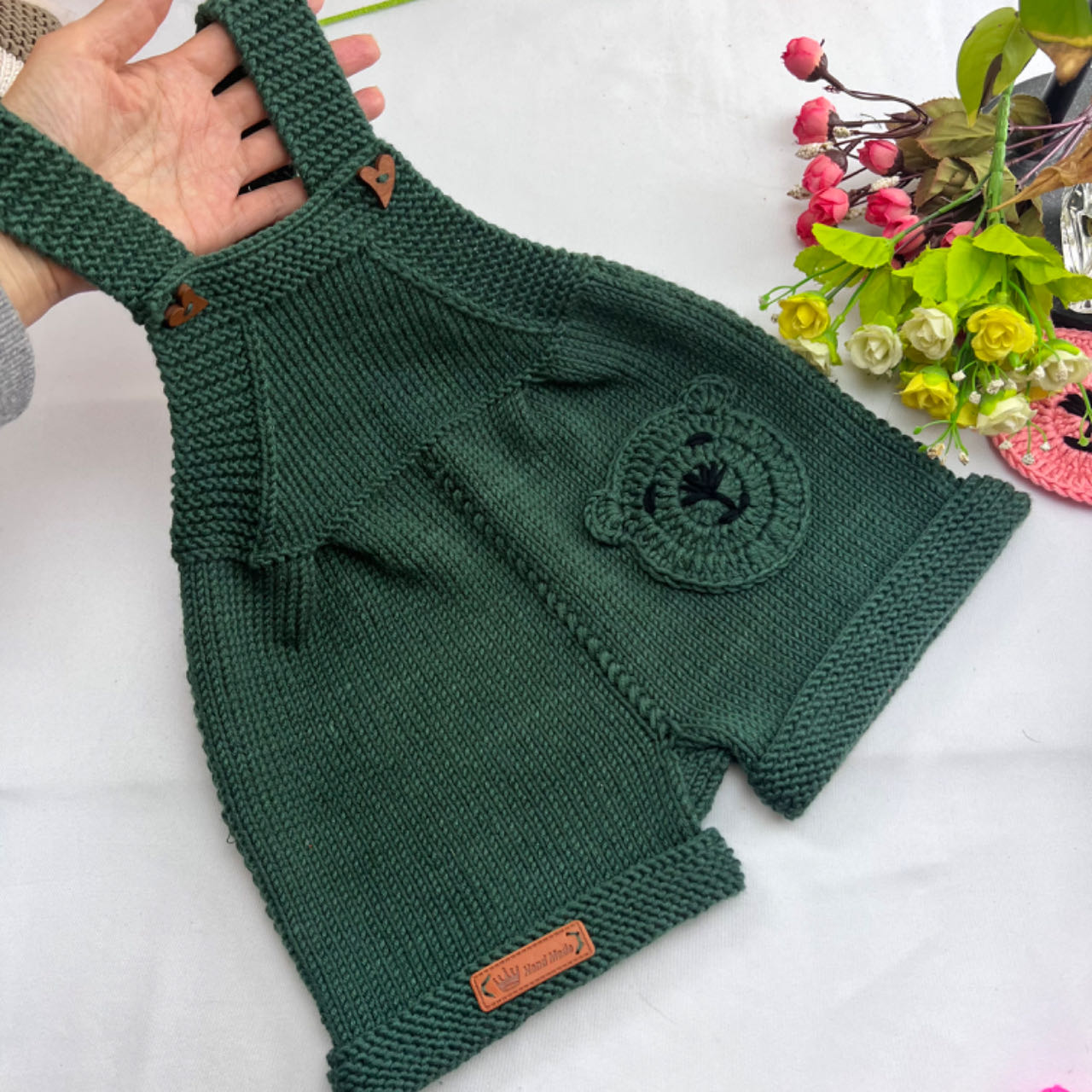 背带短裤牛仔裤哈裤材料包，非成品。