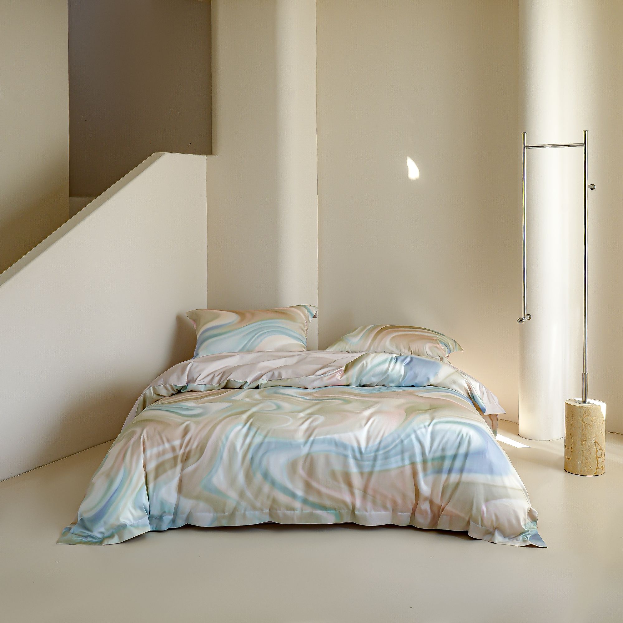 罗卡妮新疆细绒棉印花四件套-璀璨轻奢简约小清新