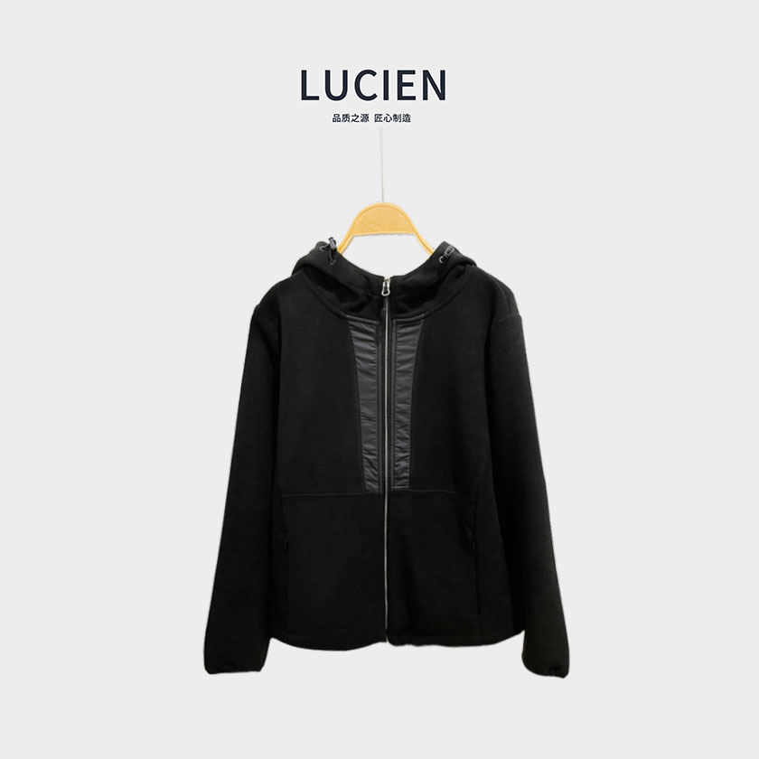 P871【迭代黑】超细摇粒绒复合 摇粒绒外套夹克