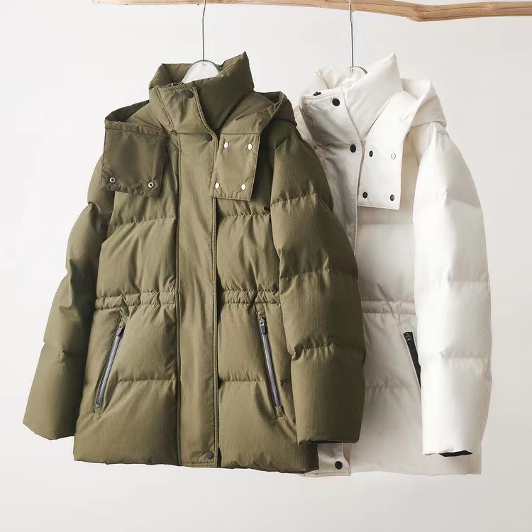 P890 【微瑕介意勿拍】抽绳收腰设计 零压轻盈 90白鹅绒女羽绒服