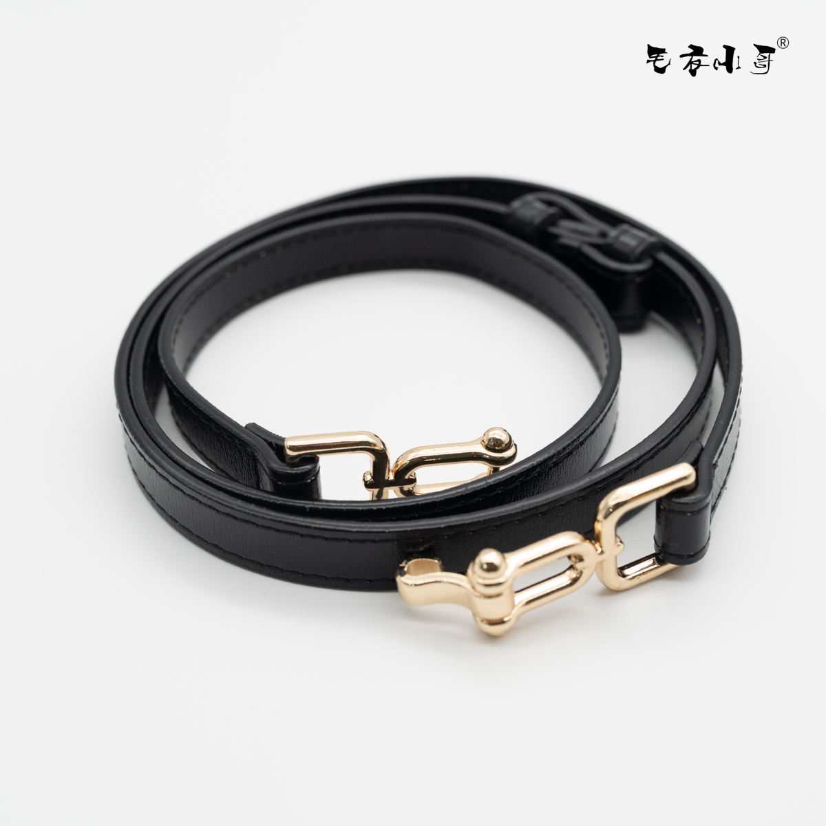 毛衣小哥夏季百搭女士皮带腰带新款牛皮装饰简约时尚高级自由调节