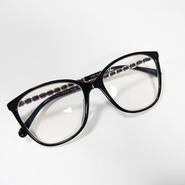 Chanel 双Clogo镜框平光眼镜