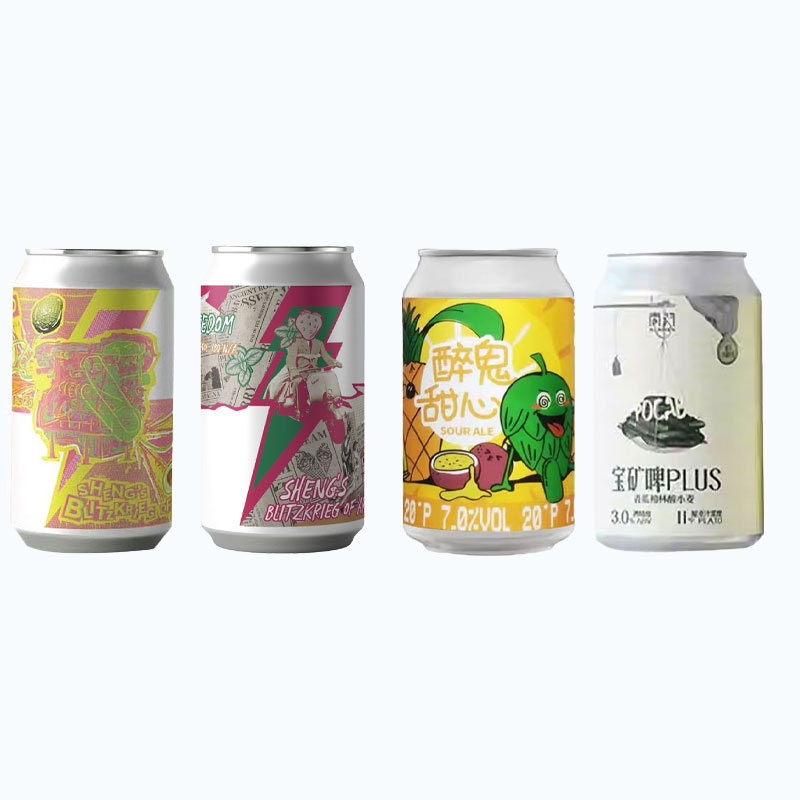 果味4只 牛油果+草莓+宝矿+菠萝    精酿啤酒