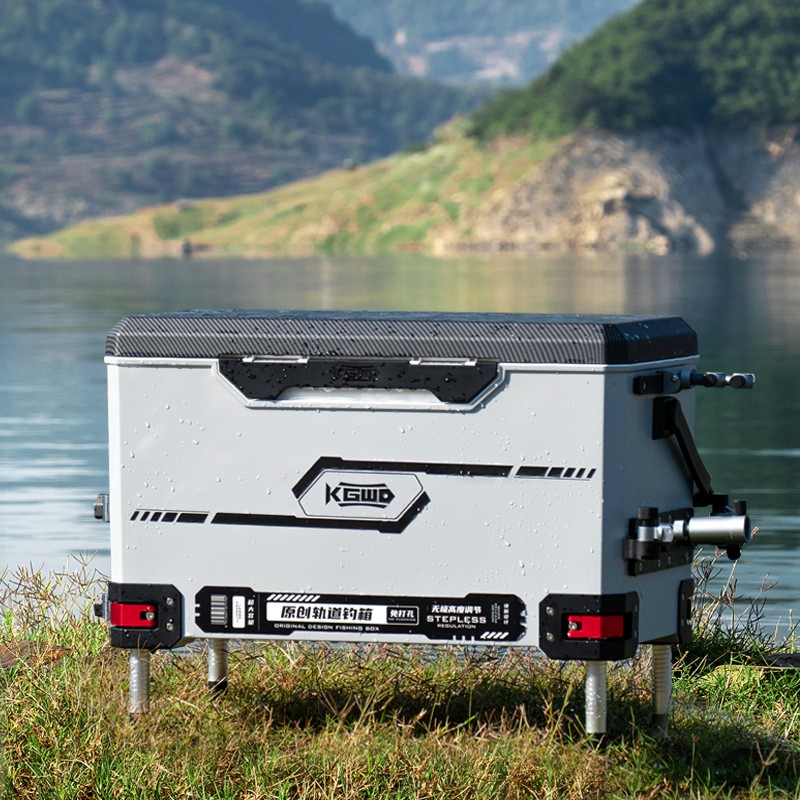 空钩悟道原创轨道钓箱 耐用大容量钓鱼箱多功能便携收纳工具箱