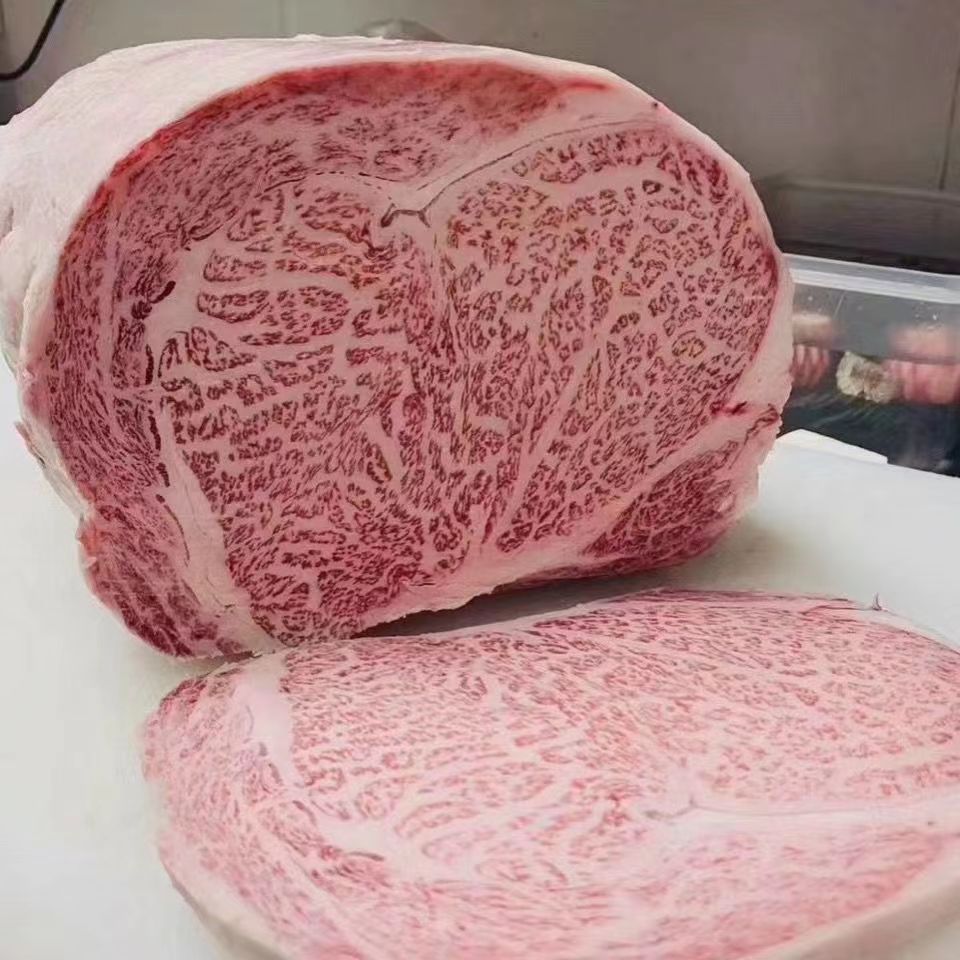 原切牛排国产A5（5A）和牛眼肉/西冷1000g原切牛排