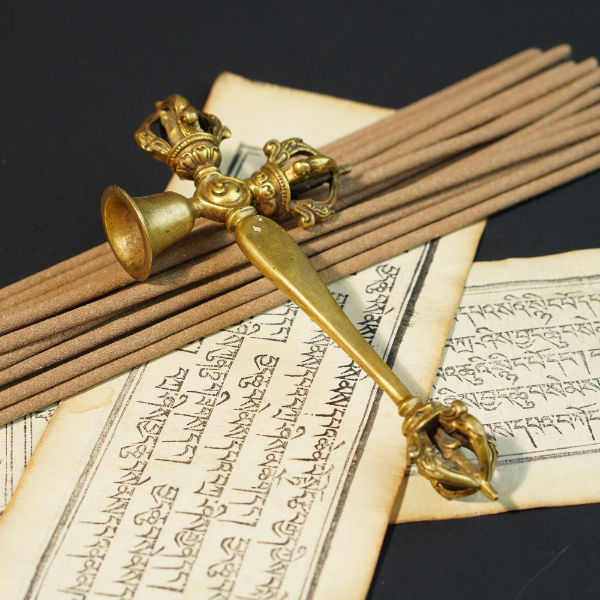 清代金刚杵铃/LBTGY002/古玩老串/律宝堂