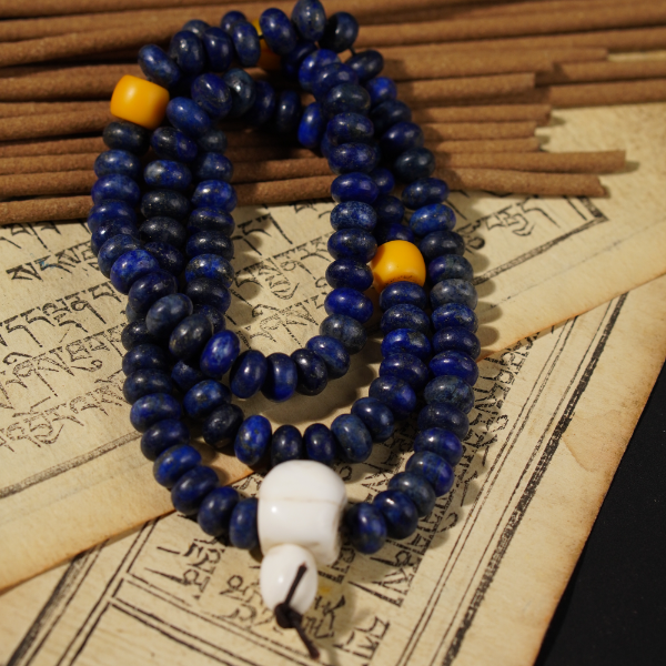 民国青金石手串/LBT1251Z/古玩玉器/律宝堂