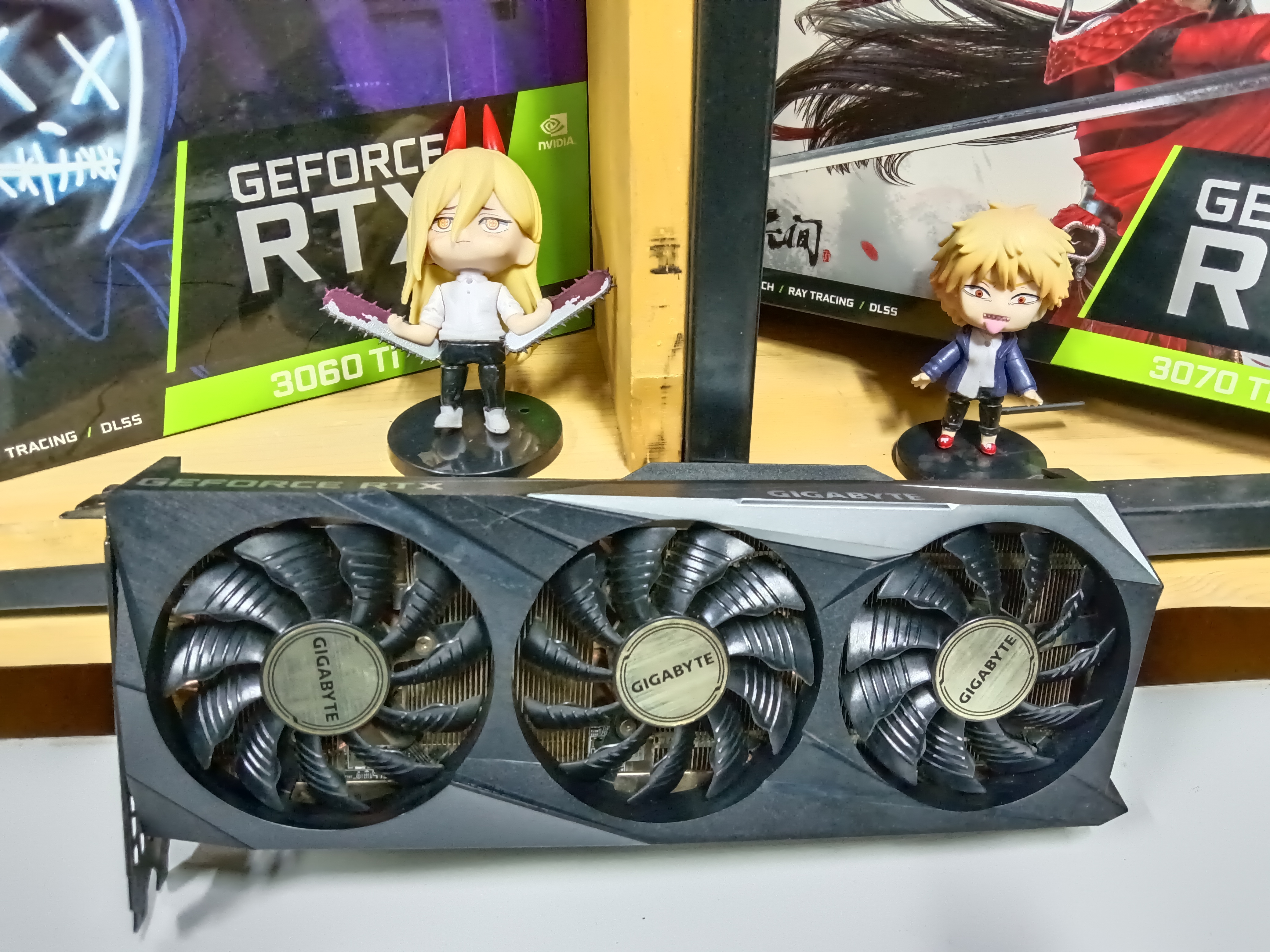 99新 Gigabyte/技嘉 技嘉魔鹰3070 三扇8G