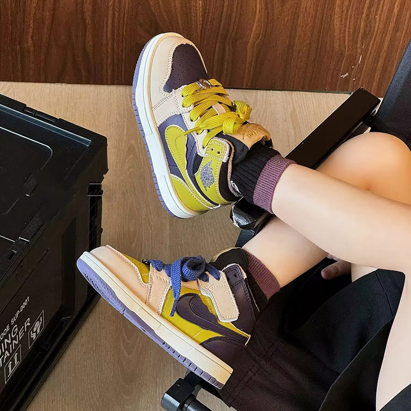 西西家女童2025春时尚百搭休闲鞋儿童舒适洋气童鞋潮2602