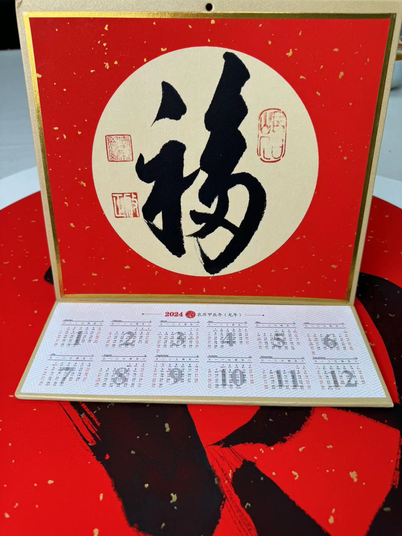 梅兰竹菊兰花国画古画八尺字画鸿运当头花鸟画非遗宫廷书画院/