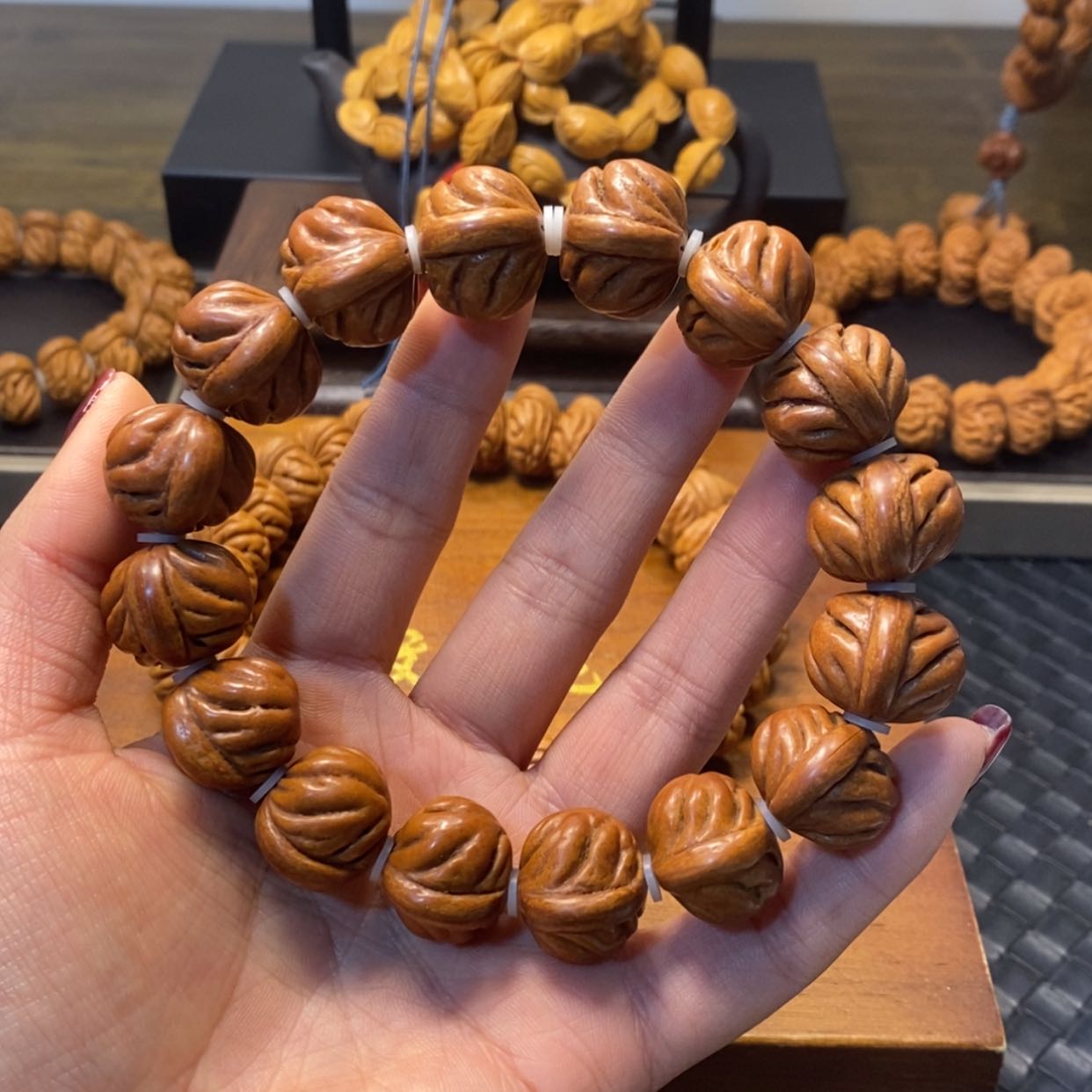 【闪购商品】桃核吊坠火*子2.0红魔