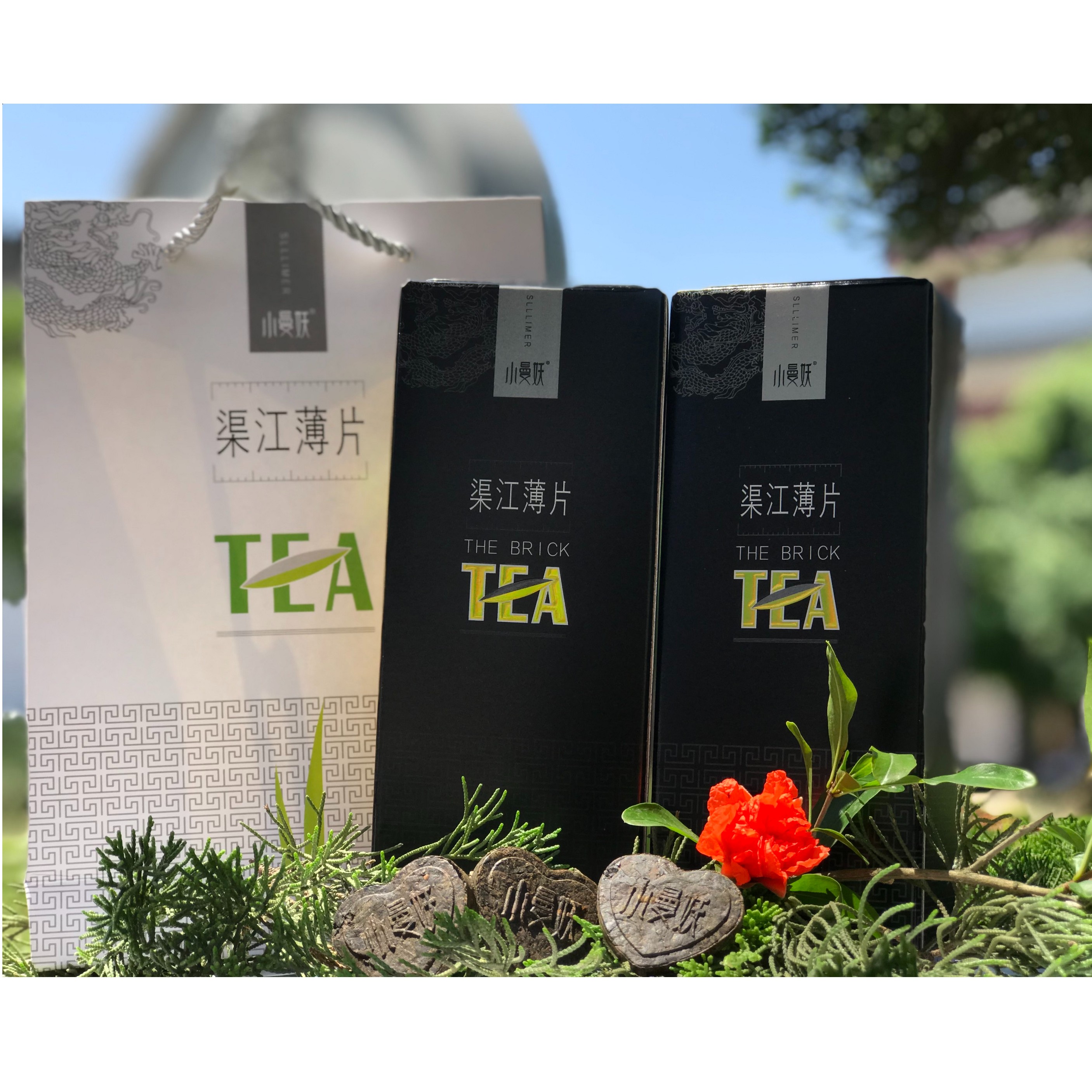 渠江冲泡薄片工艺-小曼妖100g盒装工艺冲泡