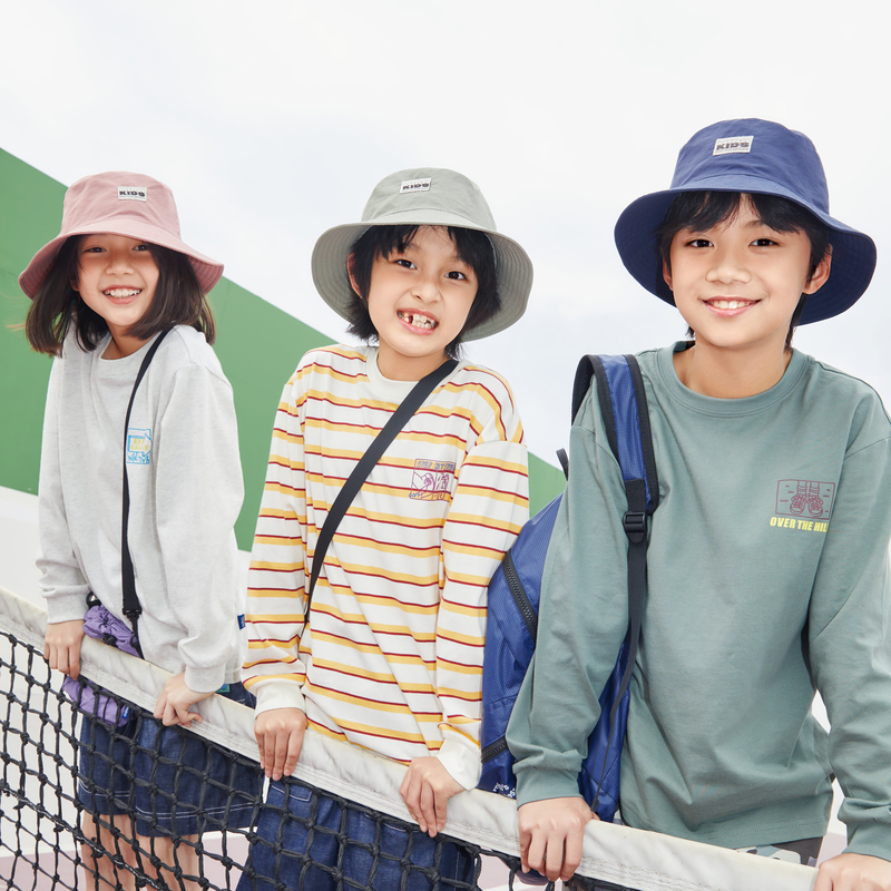 【断码浮力】【2.0升级款】mipo儿童休闲长袖舒适T恤潮酷痞帅户外秋季