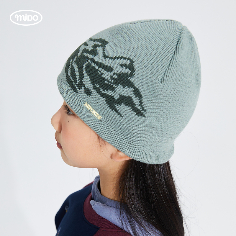 【提花针织帽】mipo山脉冷帽提花针织时尚户外防风保暖秋