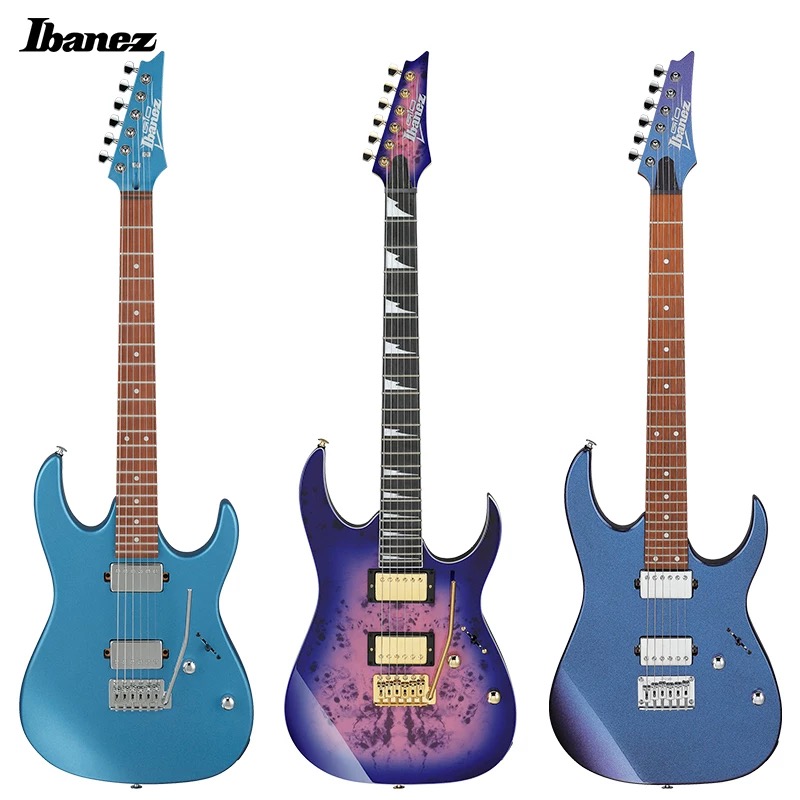 Ibanez依班娜GRG170DX变色龙121皇家紫220黑武士131新手电吉他