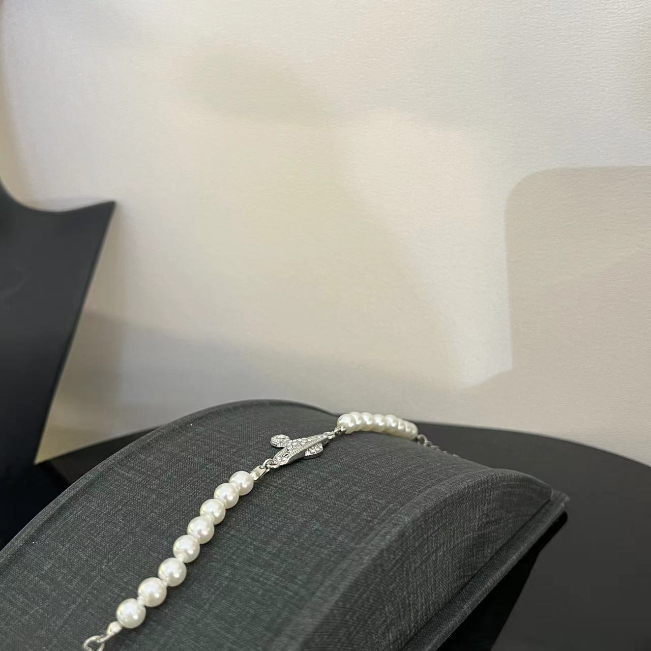 铜合金仿珍珠手链 星球ZZ手链SL1543-181