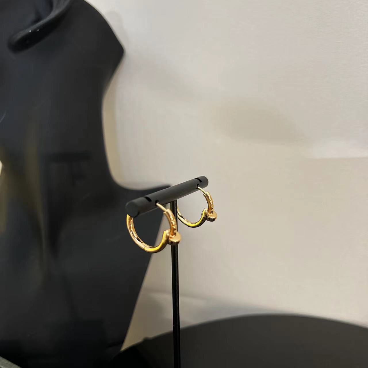 铜合金耳饰 D子耳环EH1608-161