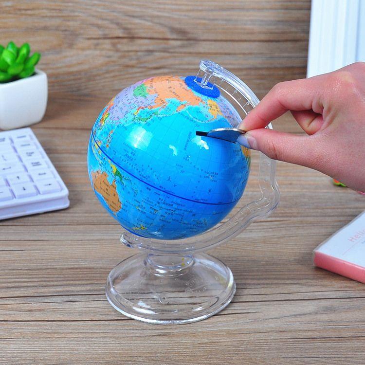 地球仪储蓄罐成人儿童男女摆件储蓄罐大号可存可取创意小礼物
