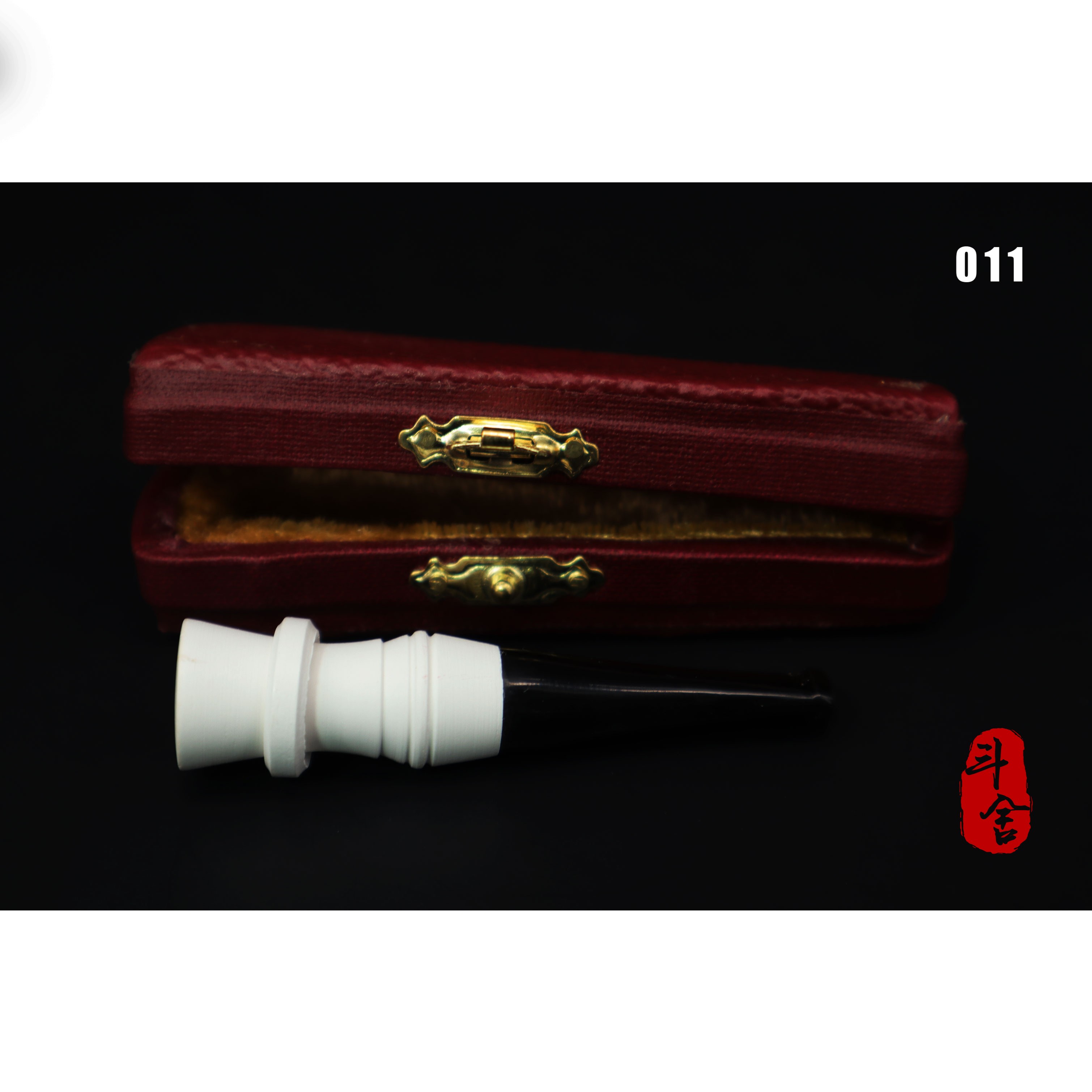 土耳其大师F.YAVUZ费尔南亚武兹精雕精美海泡石烟嘴11-20