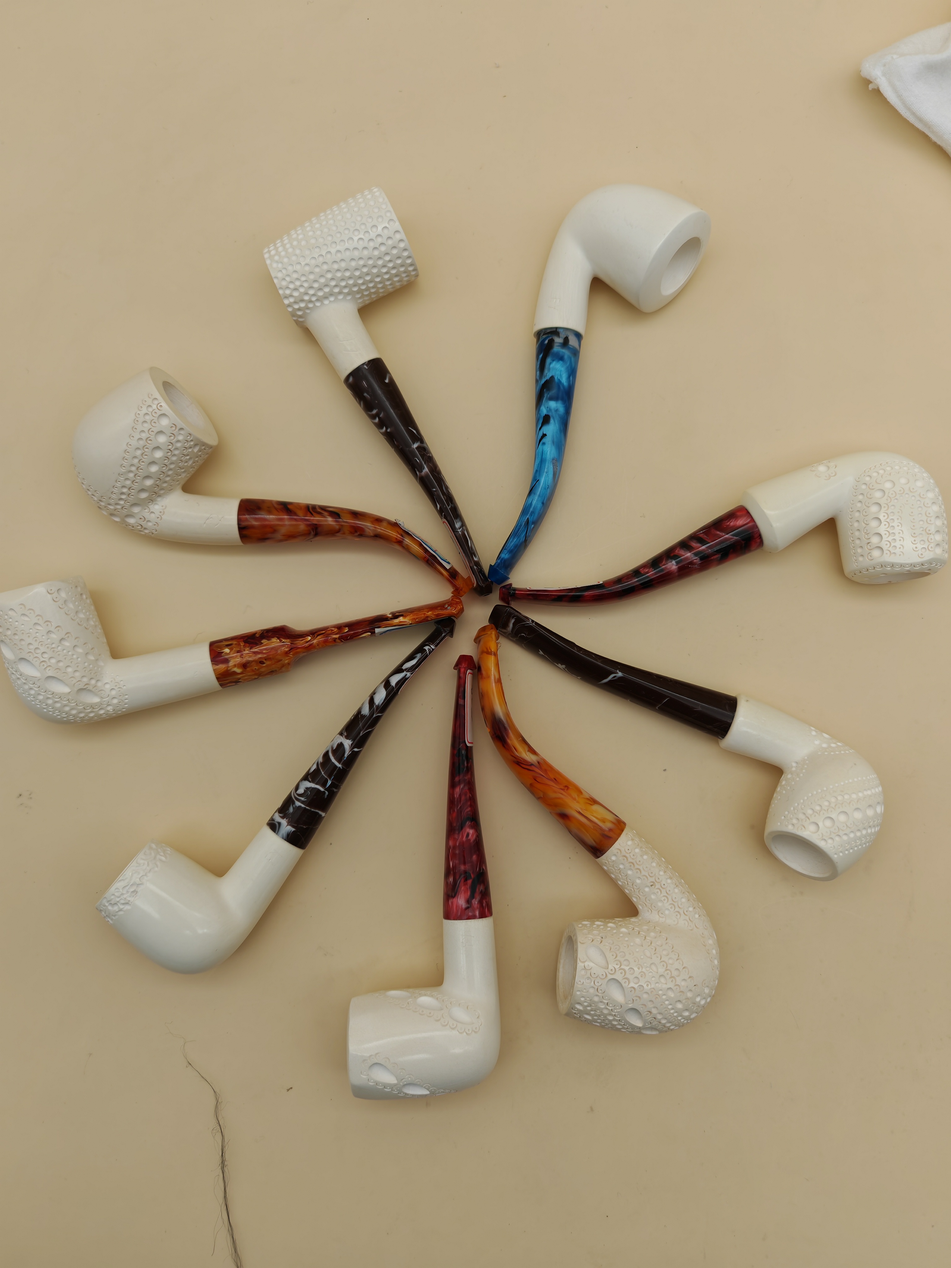 入门烟斗土耳其F.yavuz工作室手工原石海泡石烟斗新手入门福利款