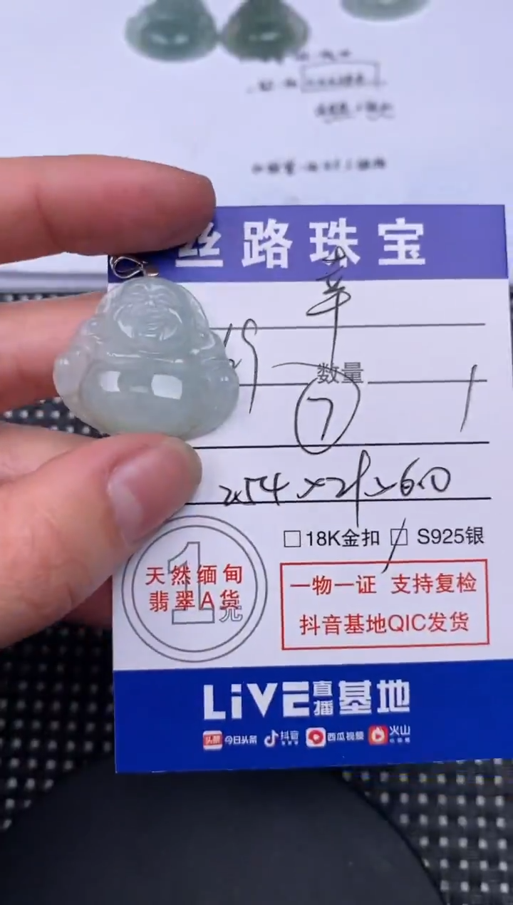 【闪购商品】翡翠颈饰未镶嵌挂件