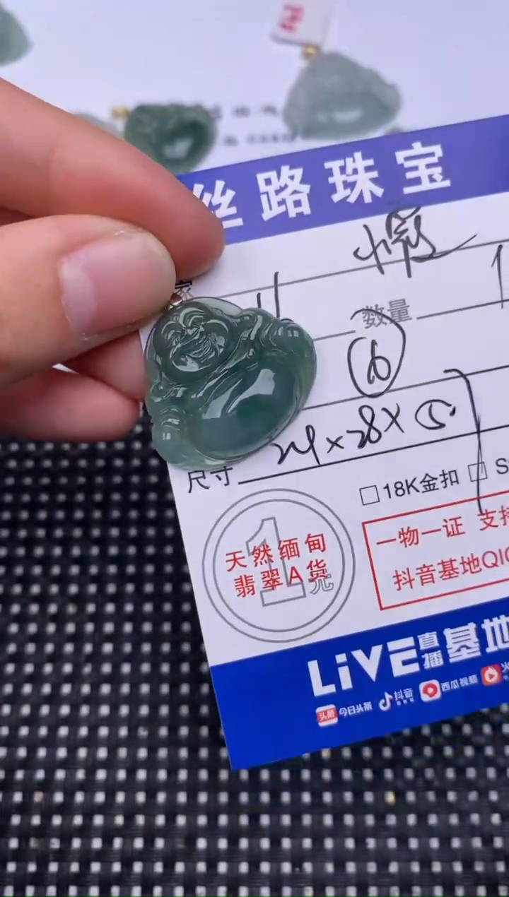 【闪购商品】翡翠颈饰未镶嵌挂件