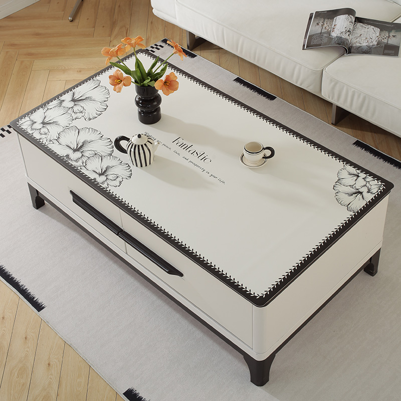 新款茶几垫防水家用防油免洗长方形桌垫防尘桌布茶几布茶几桌垫