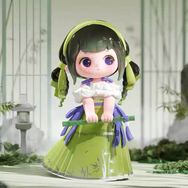 【拆盒，拆盒不退】又梨入画如梦国风系列盲盒四代手办可爱摆件礼物P