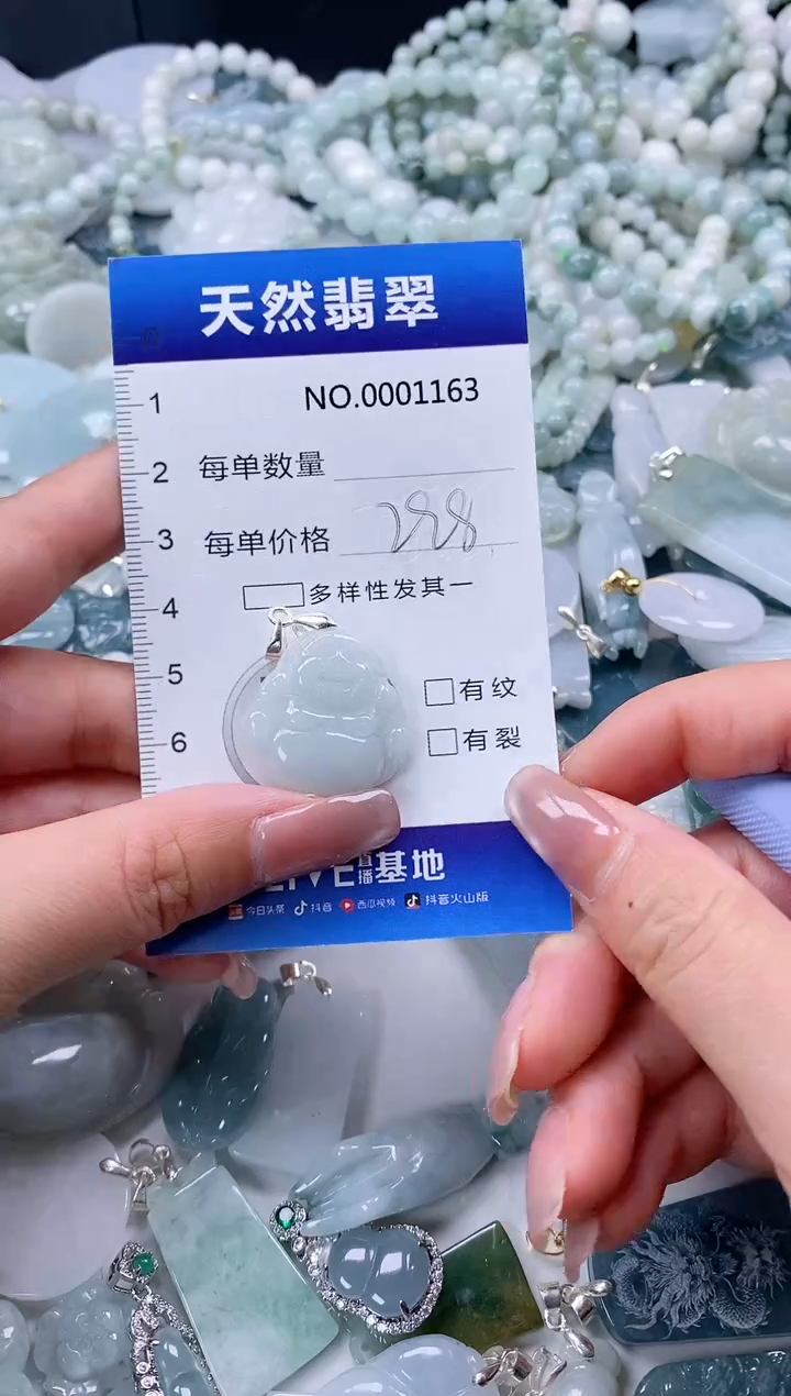 【闪购商品】翡翠颈饰未镶嵌多样性发货拍一发一00001163