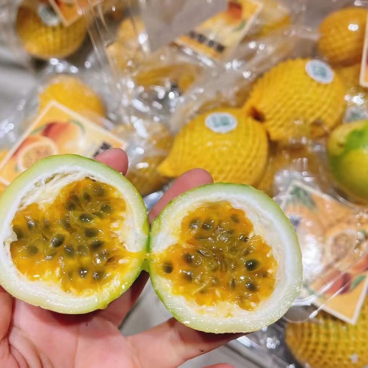 黄金百香果 1盒4粒 （京东包邮）