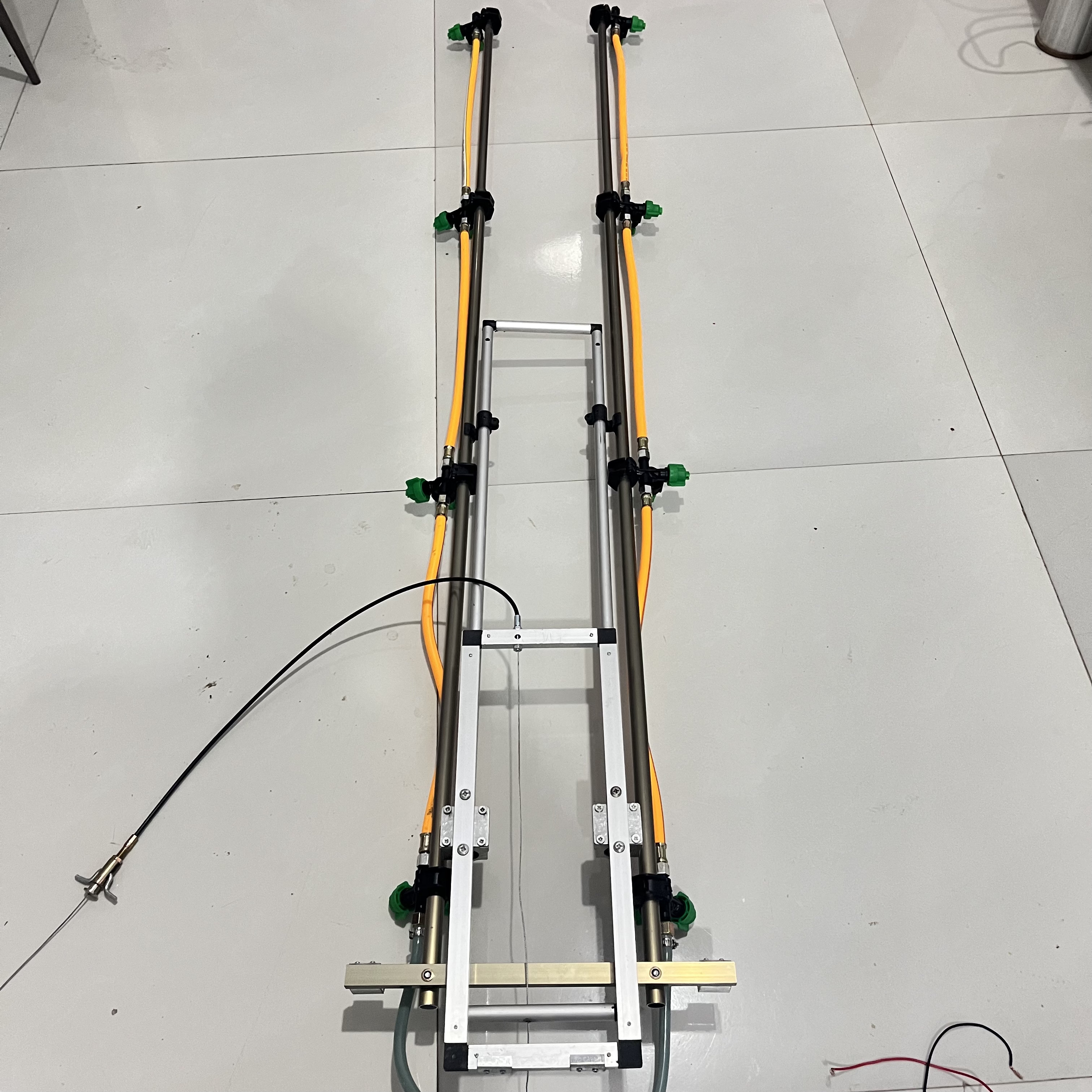喷雾器后挂打药架 多喷头打药杆 可折叠可伸缩 3米6喷头 4米8喷头