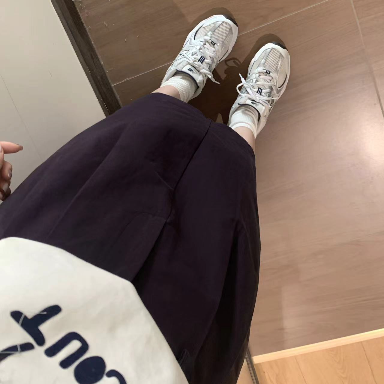 【Niche Young】蓝海 高腰直筒时尚夏季ins半身裙 CX10169