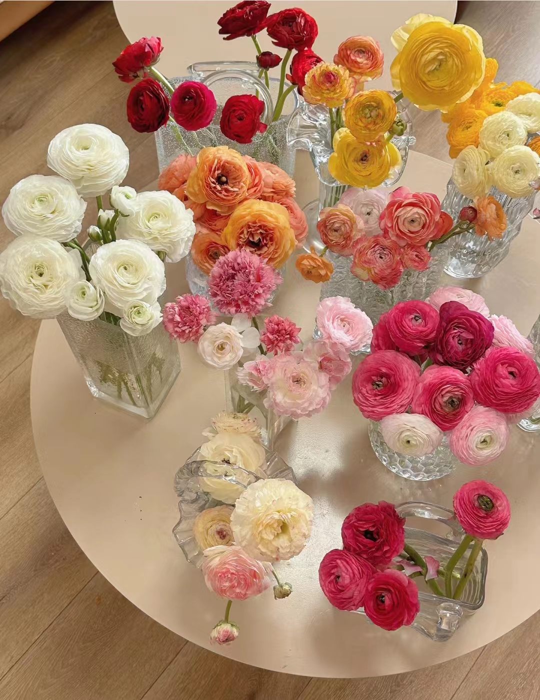 云南满园基地鲜花  混色 ——【洋牡丹】