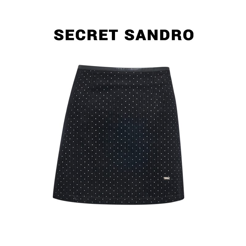 【波点裙】【Secret Sandro】楚楚 半裙 B64226231N