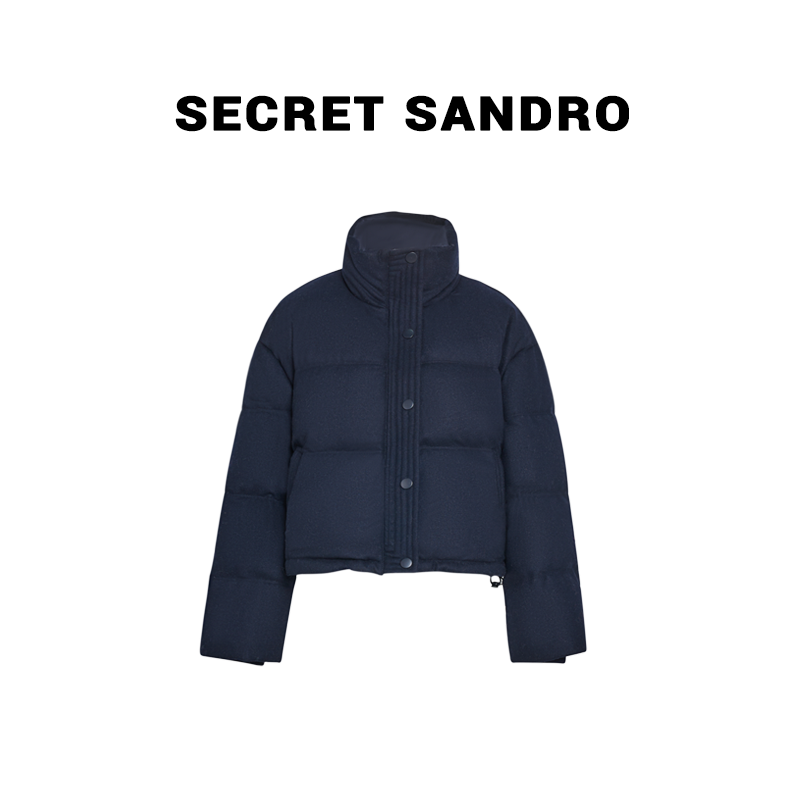【绵羊毛羽绒服】【Secret Sandro】 冉冉羽绒服 R84202155N
