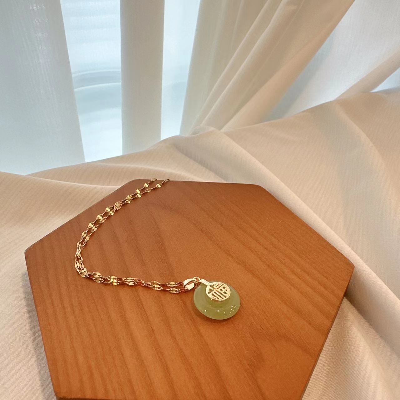 钛钢项链  D046  简约精致气质轻奢时尚百搭小众项链