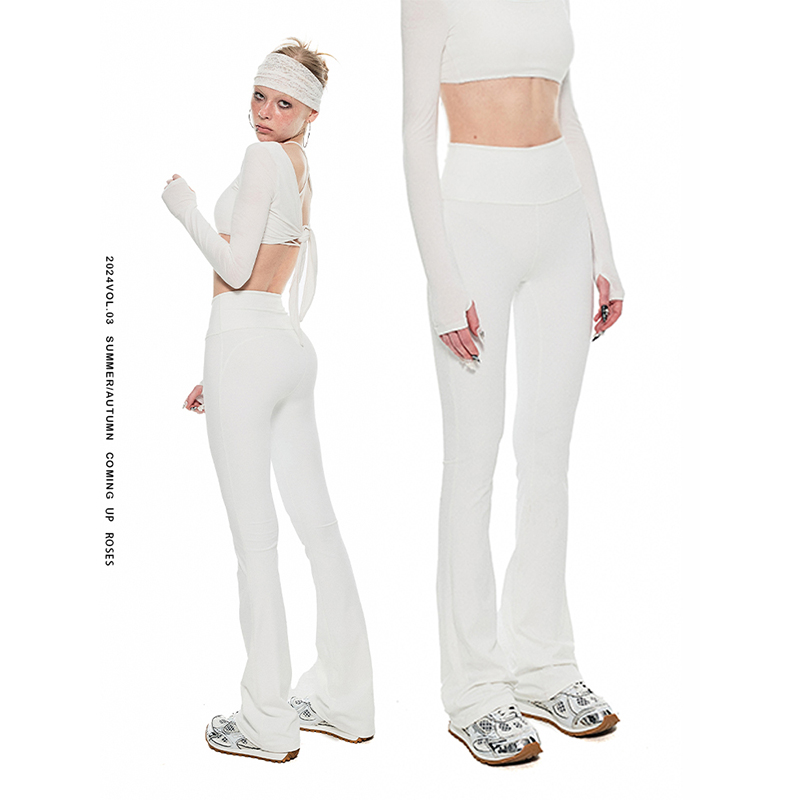 【夏季新款】1JINN STUDIO 高腰微喇瑜伽裤