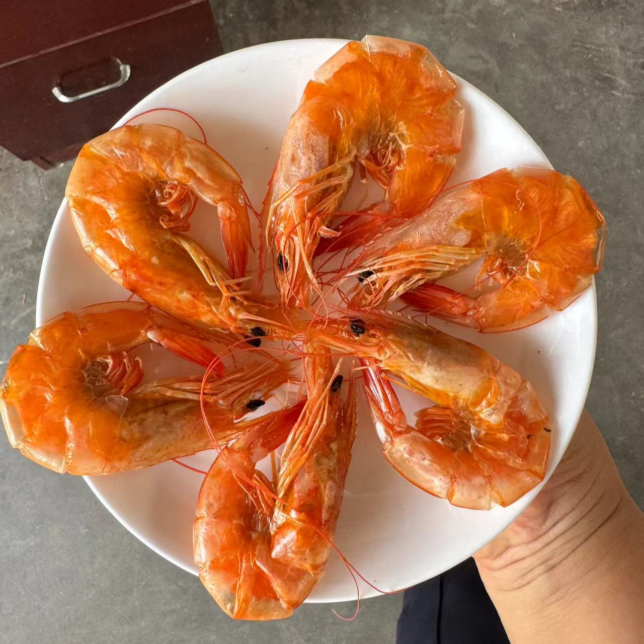 即食直条烤虾干【110只左右】开袋即食零食.原汁原味