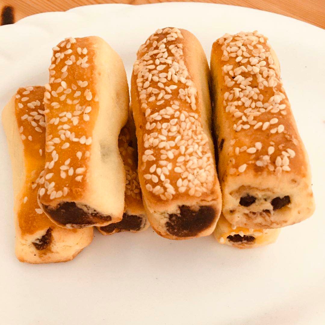（豆沙条）哈尔滨北三凯奇豆沙芝麻条糕点童年回忆小零食传统豆沙