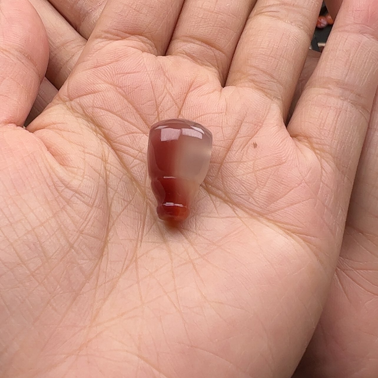 【闪购商品】玛瑙/玉髓珠宝奇石未镶嵌抬*子南红冰飘三通福利价