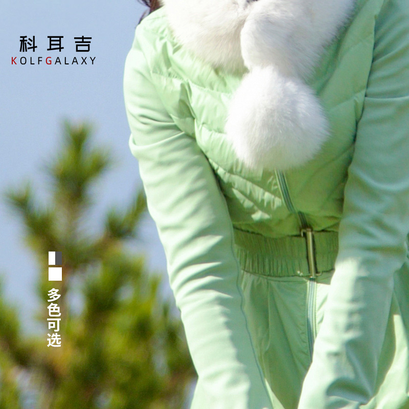 科耳吉高尔夫女装狐狸毛围脖秋冬百搭显脸保暖舒适防风护颈毛毛领
