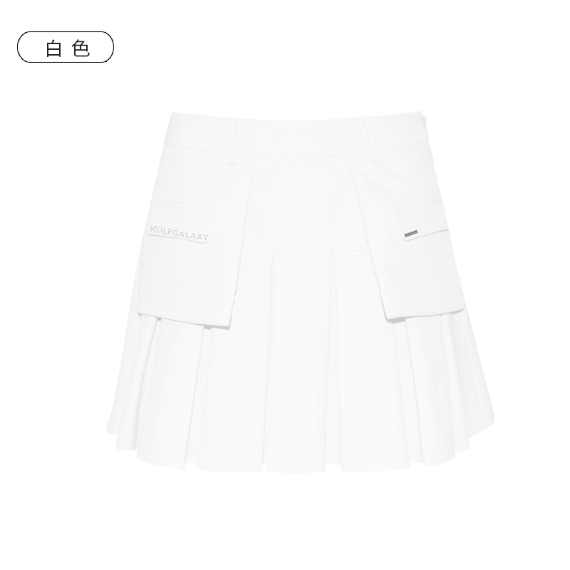 科耳吉高尔夫女款半身裙春秋多色休闲运动短裙透气舒适弹力百褶裙