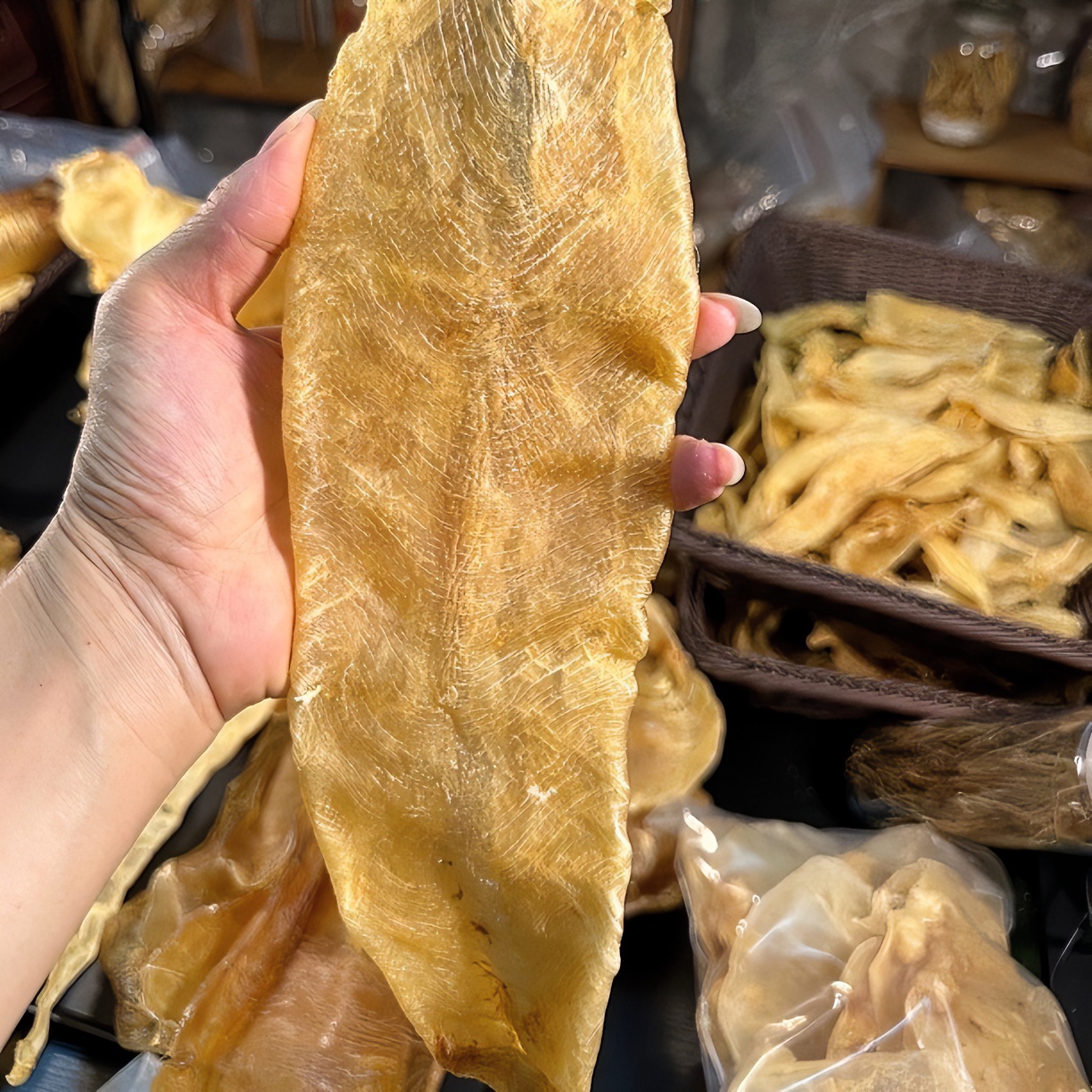 049广东南澳本港青鲈胶500克