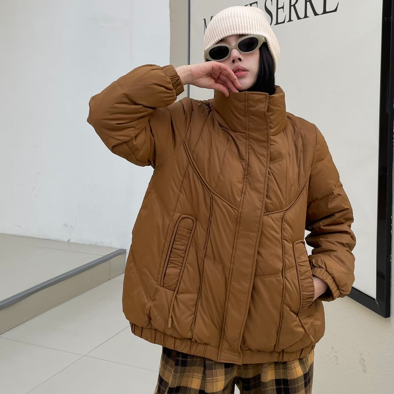 特卖新品羽绒服外套女短款保暖时尚休闲百搭通勤3325