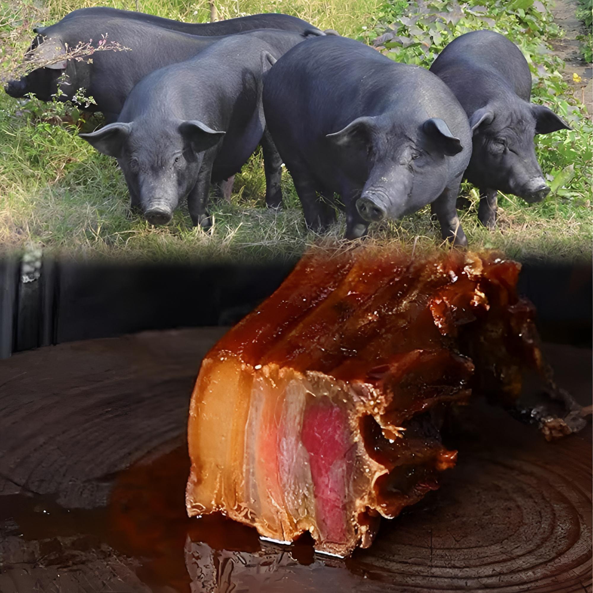 【腊五花试吃】黑土猪传统烟熏