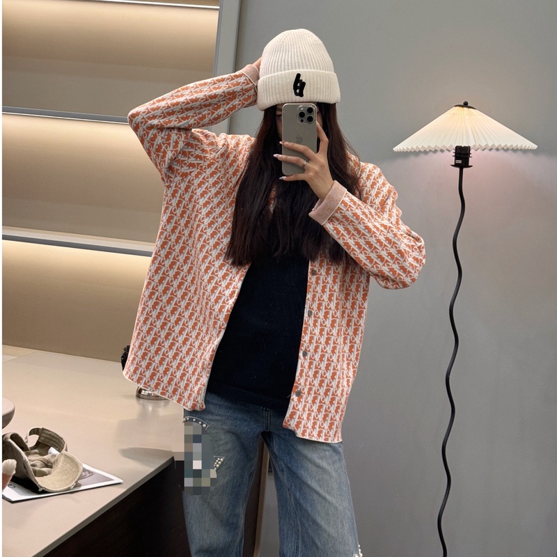 2025秋冬红色印花联名定制外套V1094